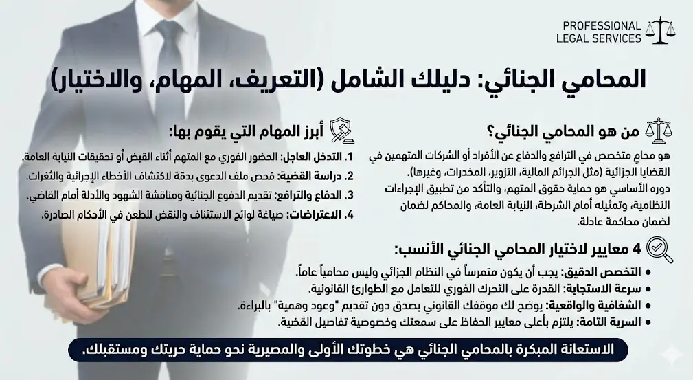 محامي قضايا جنائية في الدمام, محامي جنائي الدمام